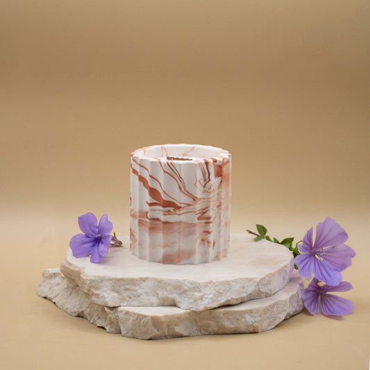 La colonne terracotta - Violette
