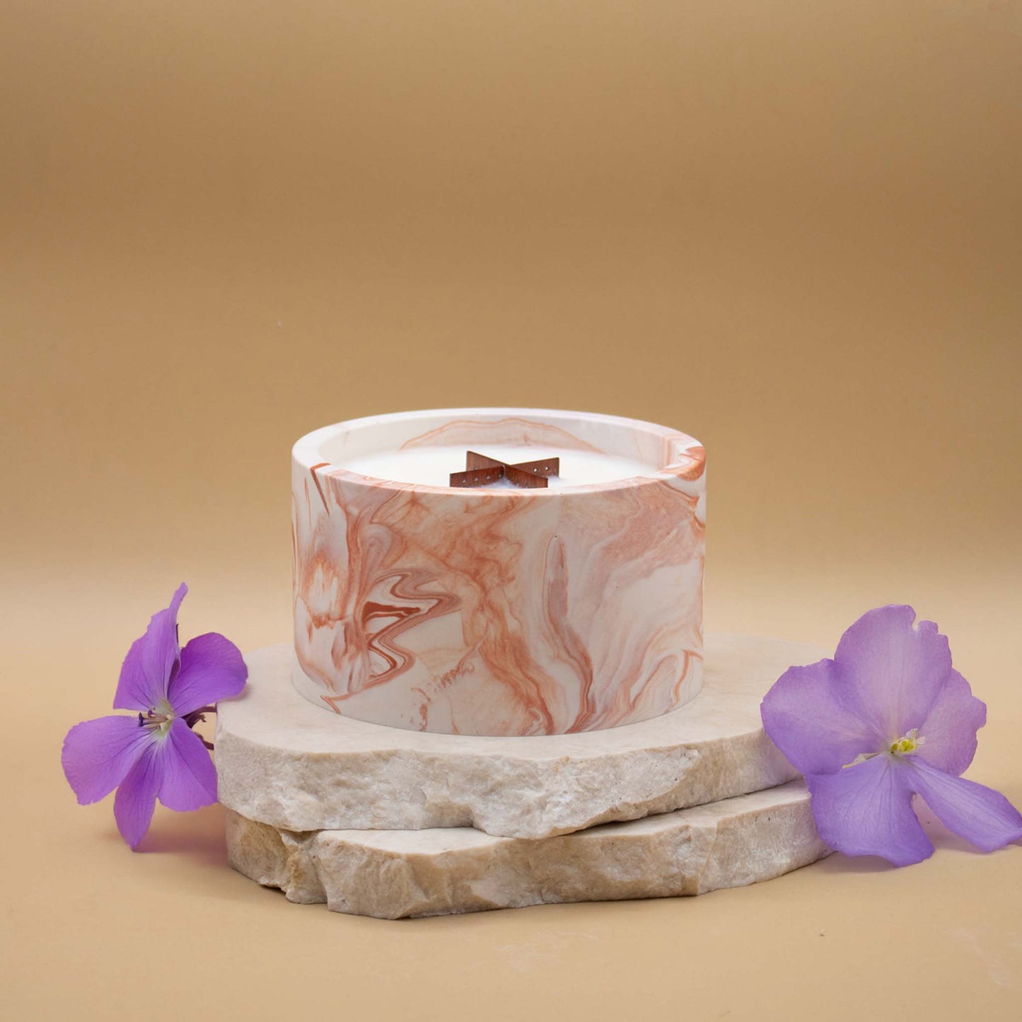 Grande bougie terracotta - Monoï